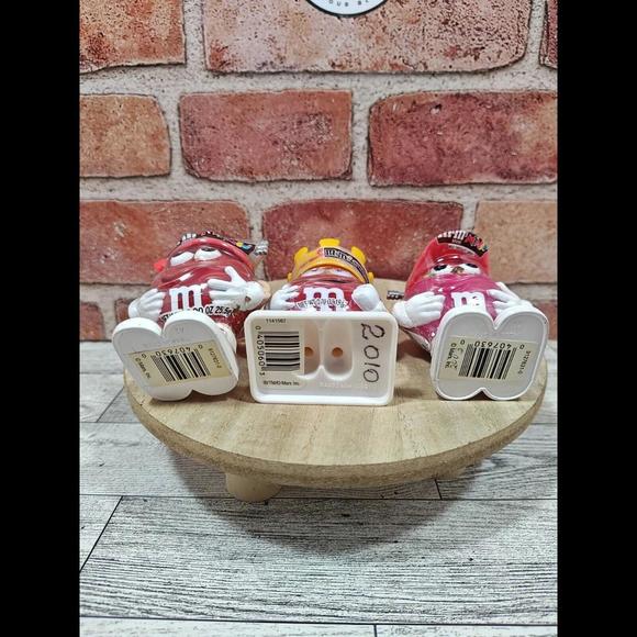 Set of 3 Valentines M&M's Minis Characters From 2000s New Sealed - Picture 6 of 6